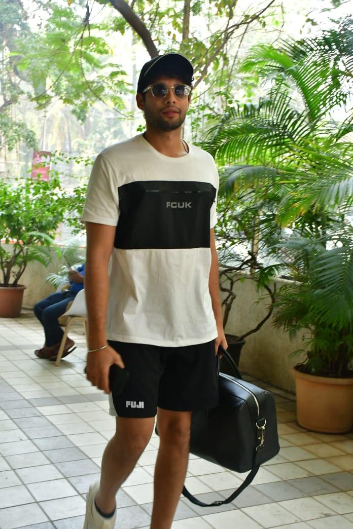 Siddhanth Chaturvedi looked dapper as he was clicked in the city