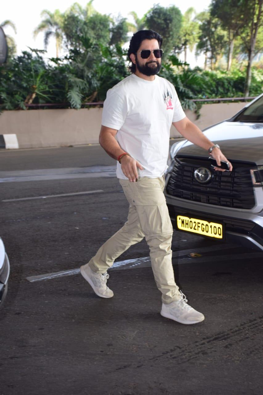 Aftab Shivdasani was snapped in the city