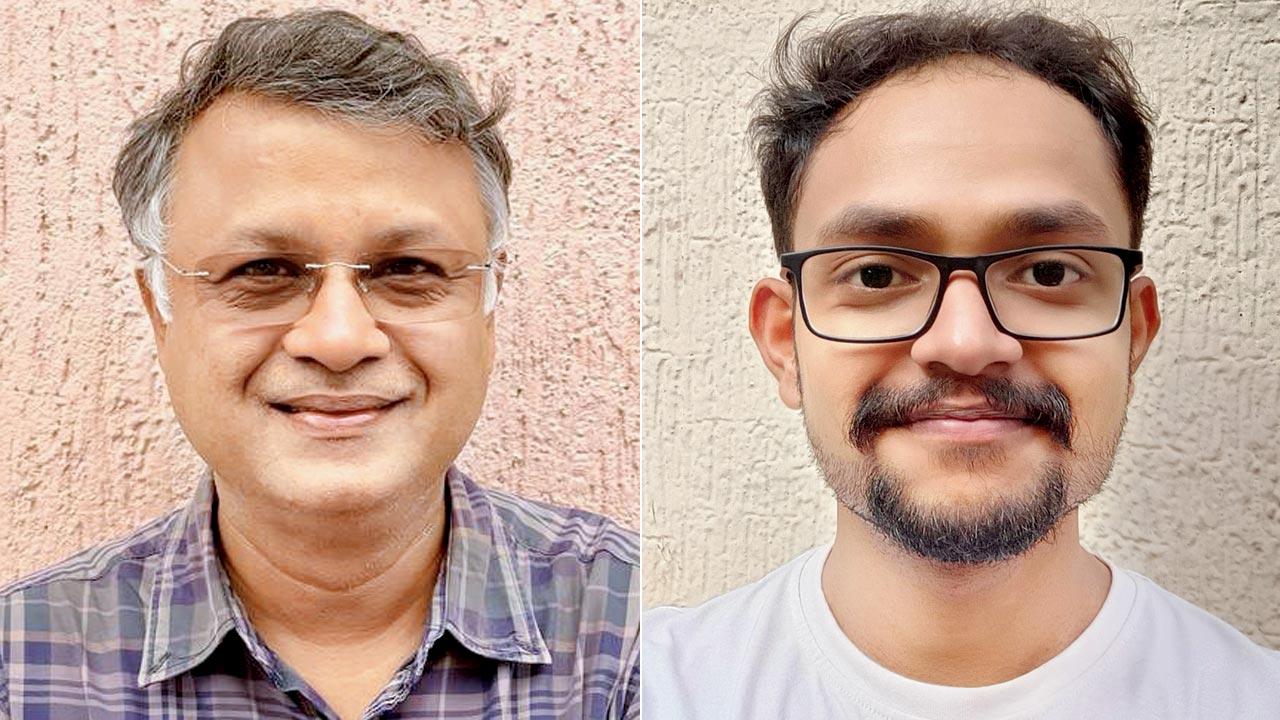 (Left) Rishi Aggarwal; (right) Vedant Mhatre 