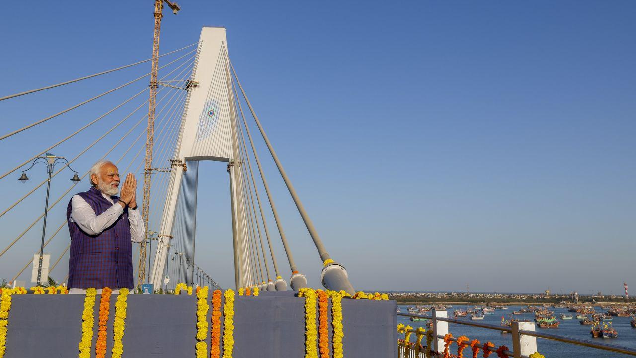 Prime Minister Modi, accompanied by Gujarat Chief Minister Bhupendra Patel, said that the bridge is a crucial part of Gujarat's growth trajectory. The project will boost tourism, trade, and overall socio-economic development in the region.