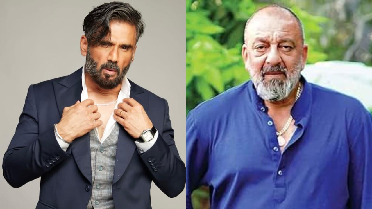 Suniel Shetty gives Sanjay Dutt an unexpected surprise during their recent chat