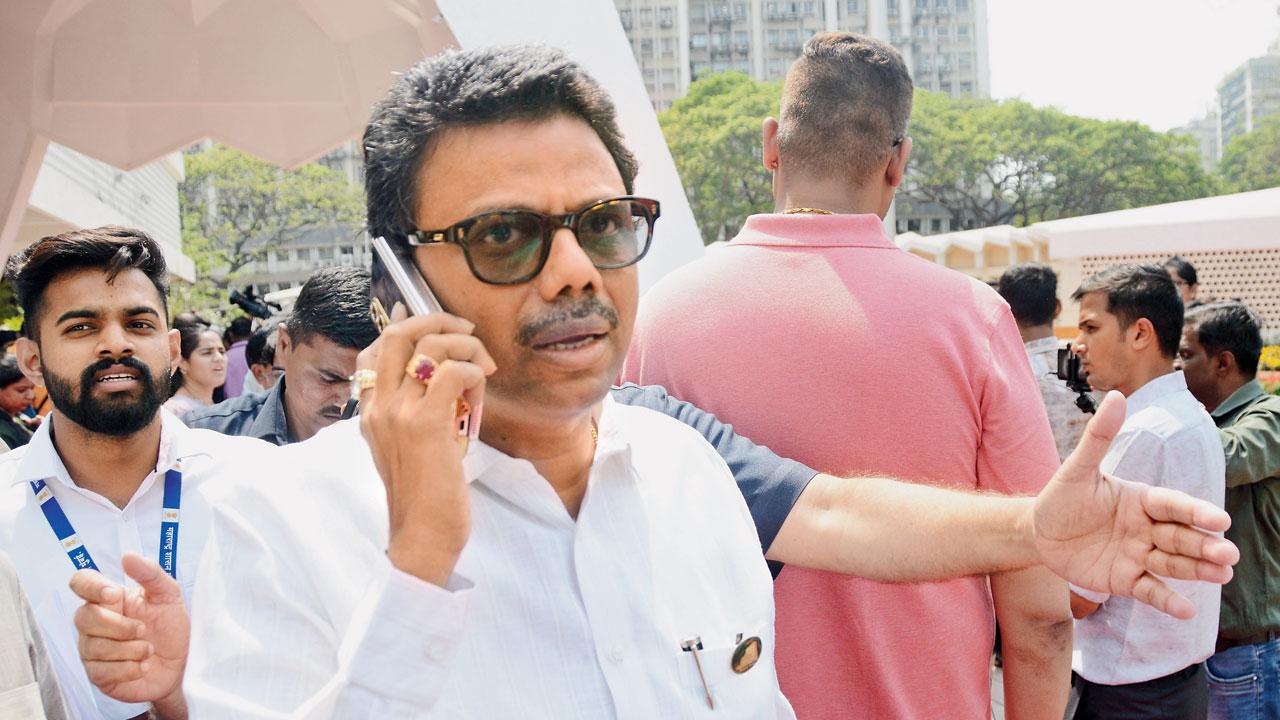 Shiv Sena (UBT) MLA Sunil Raut. File Pic/Sayyed Sameer Abedi