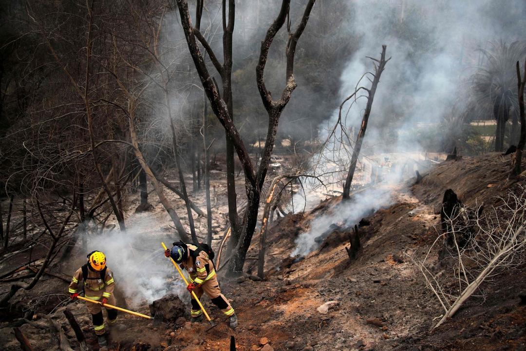 In Photos: Death toll in Chile wildfires rises to 99