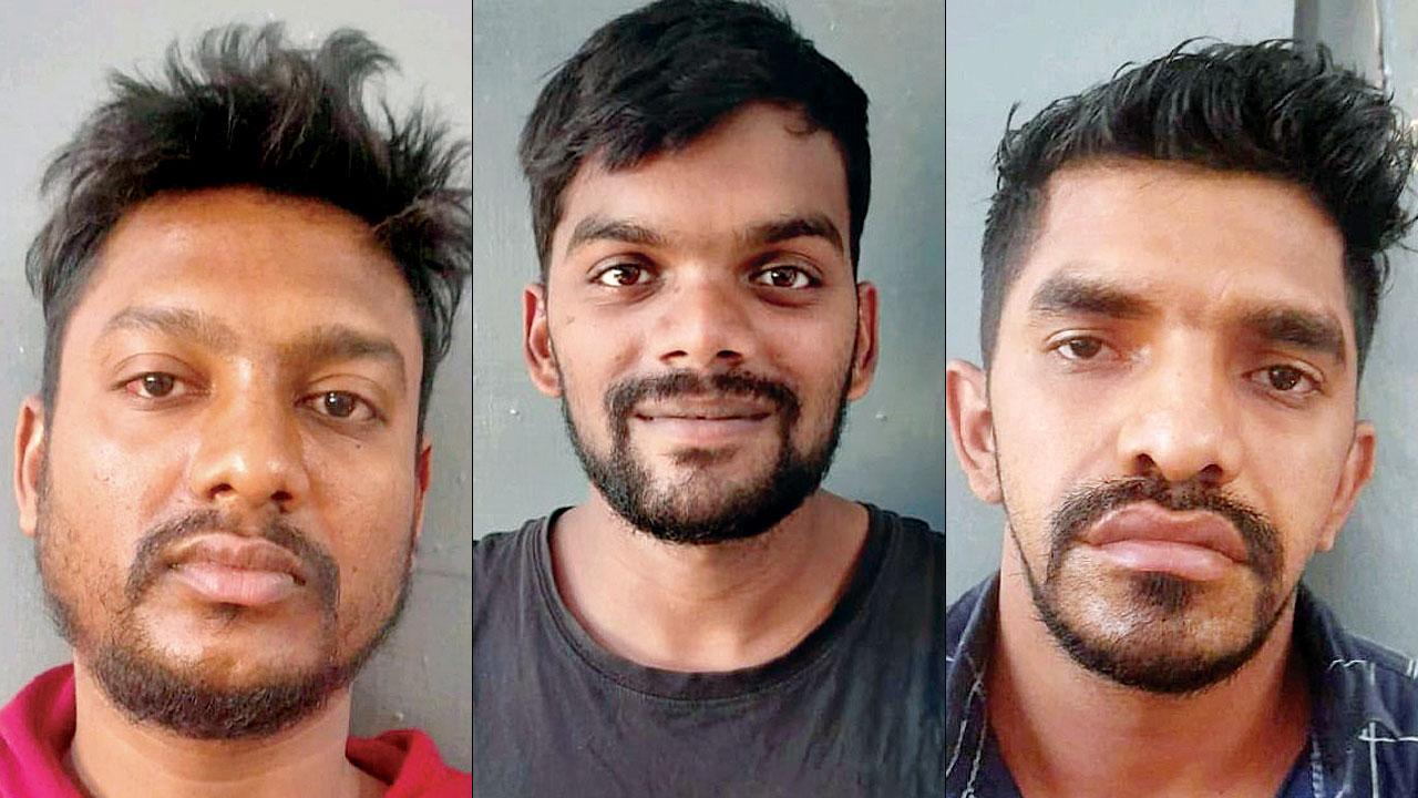 Arvind Rajan Gadkari, Yash Deepak Kothari and Milid Manohar Sawant, involved in more than 20 bike theft cases
