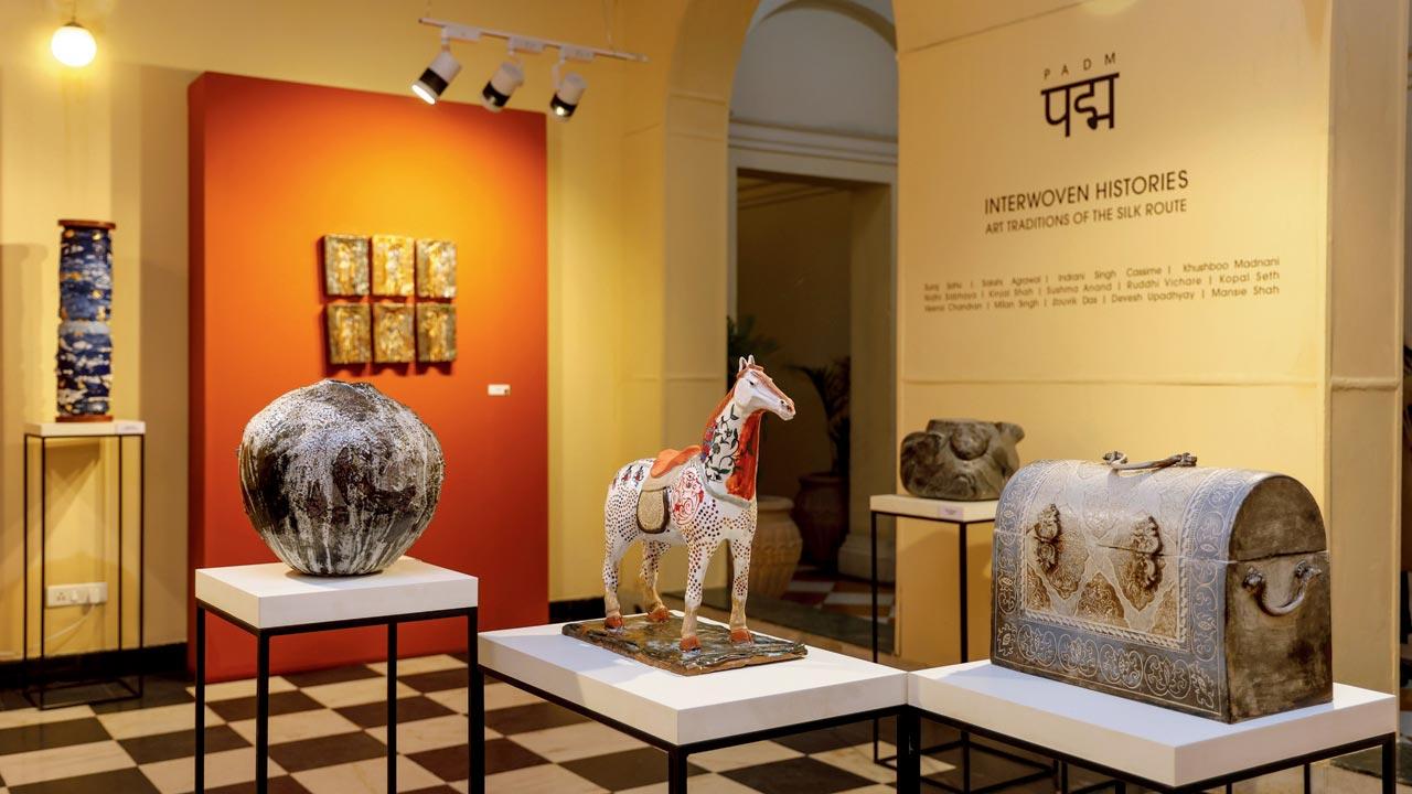 Padm’s inaugural exhibition features the works of new, emerging artists who have experimented with material and technique 