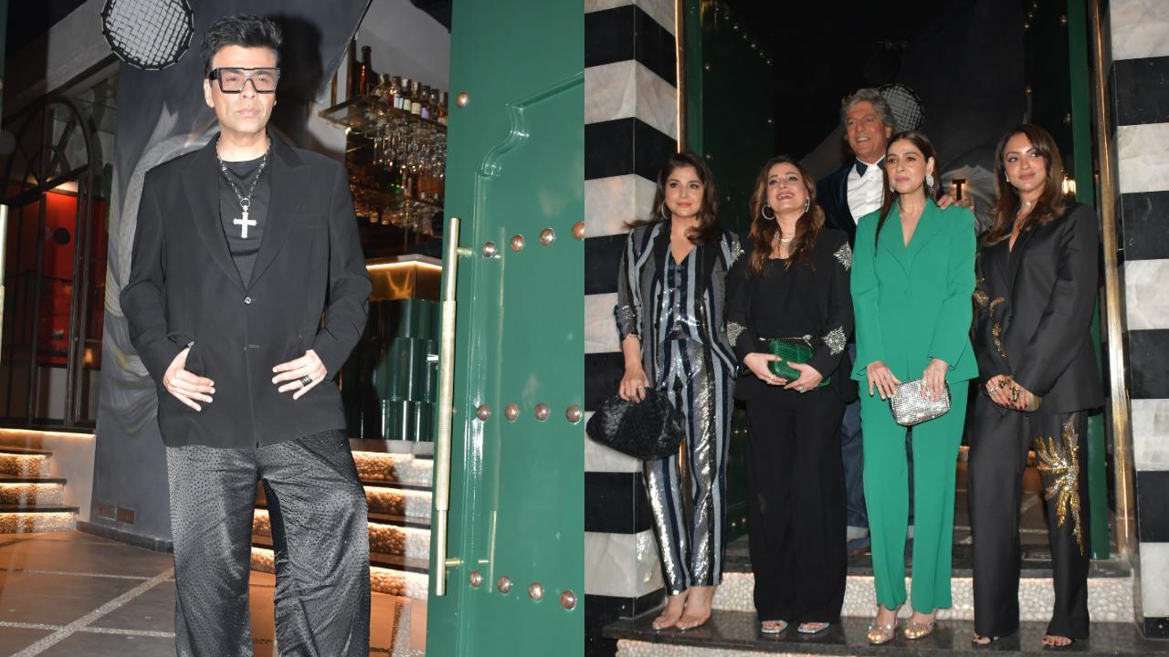 Karan Johar attends intimate launch party of Gauri Khan's first restaurant Torii