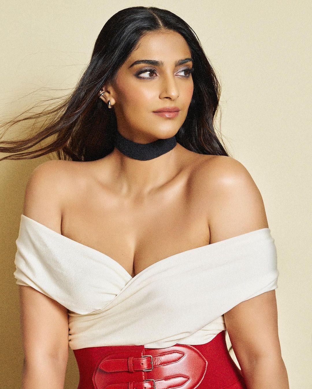 Sonam Kapoor, the ultimate style diva, showcased her impeccable fashion sense in each of her outfits. While choosing the best among her amazing avatars is a tough task, a particular ensemble stands out, perfectly aligning with the Valentine's vibe