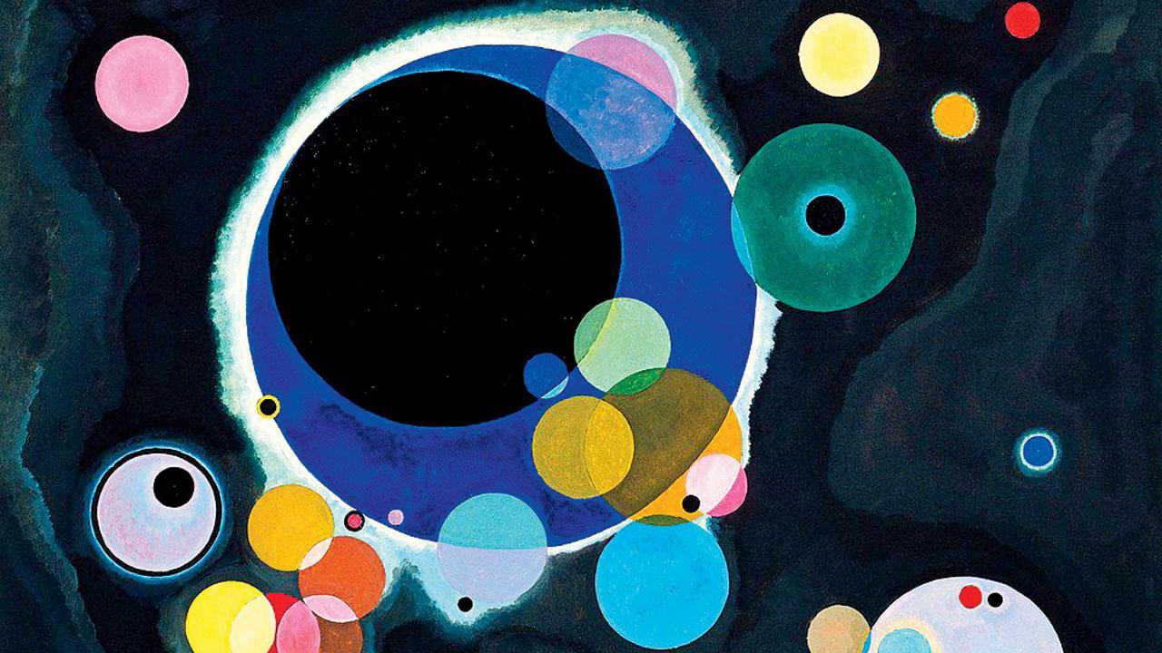 Wassily Kandinsky’s Several Circles, 1926. Pics Courtesy/Wikimedia Commons