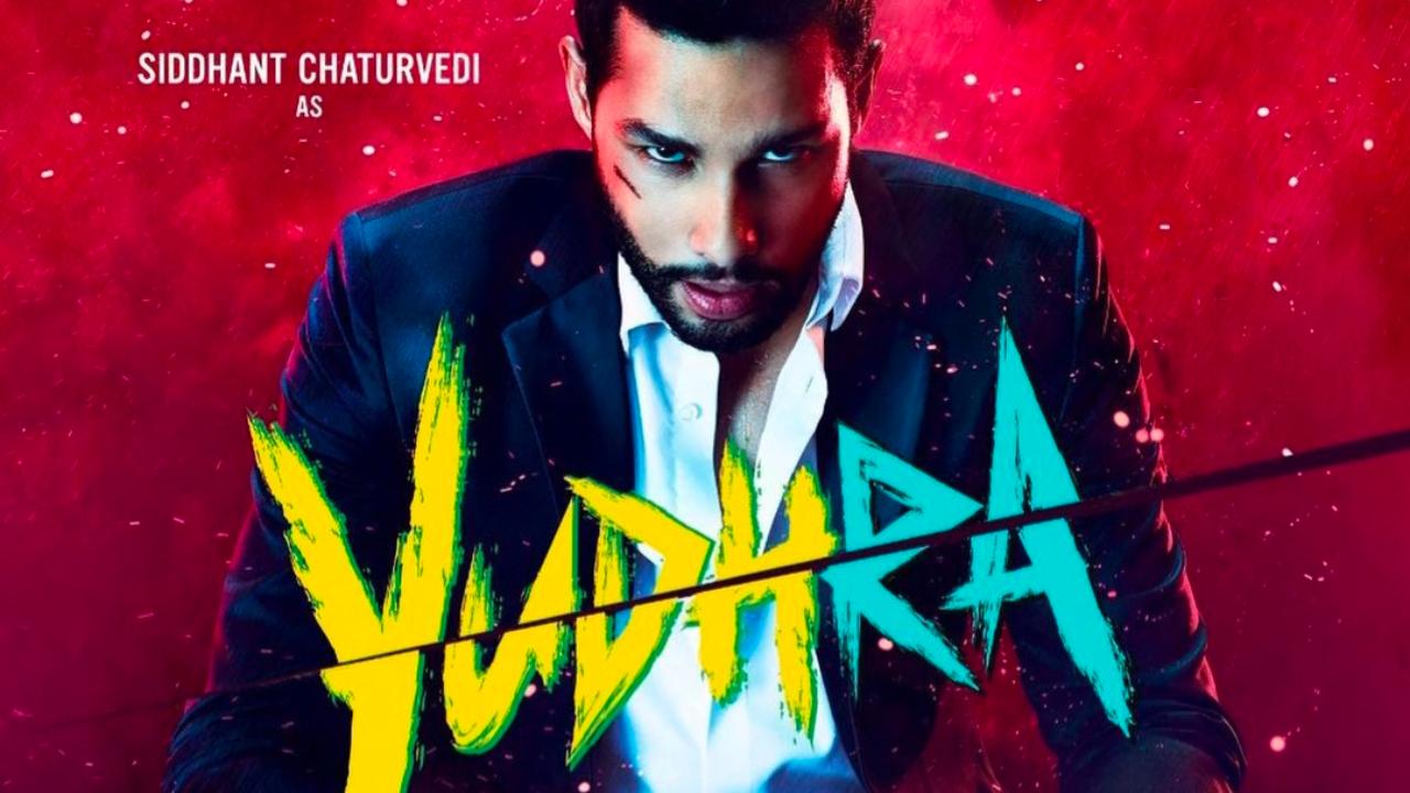 'Yudhra'
'Yudhra,' a romantic-action-thriller, boasts an ensemble cast featuring Siddhant Chaturvedi, Raghav Juyal, Malavika Mohanan, Ram Kapoor, and Gajraj Rao. Directed by Ravi Udyawar and backed by Farhan Akhtar and Ritesh Sidhwani's Excel Entertainment, the film is co-produced by Kassim Jagmagia. The film is scheduled for release in the third quarter of 2024