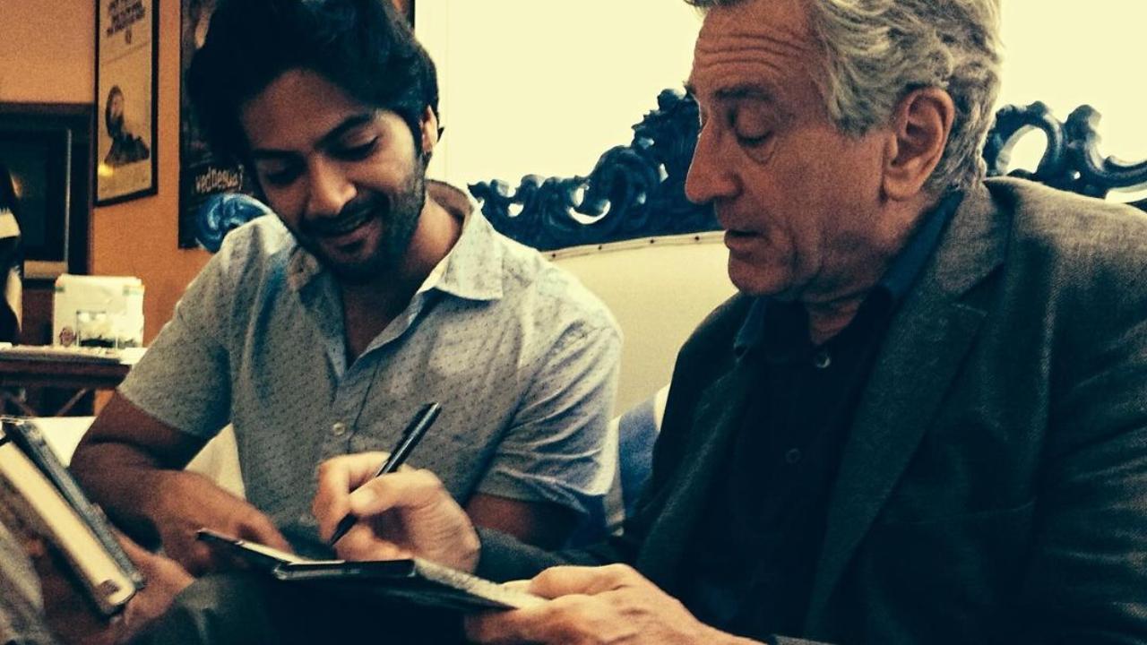 Ali Fazal drops a throwback pic with Robert De Niro, recalls their first meeting
