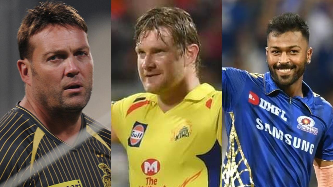 The lower middle order of the team
The lower-middle order spots of the team will be in the names of all-rounders such as Jacques Kallis, Shane Watson and Hardik Pandya