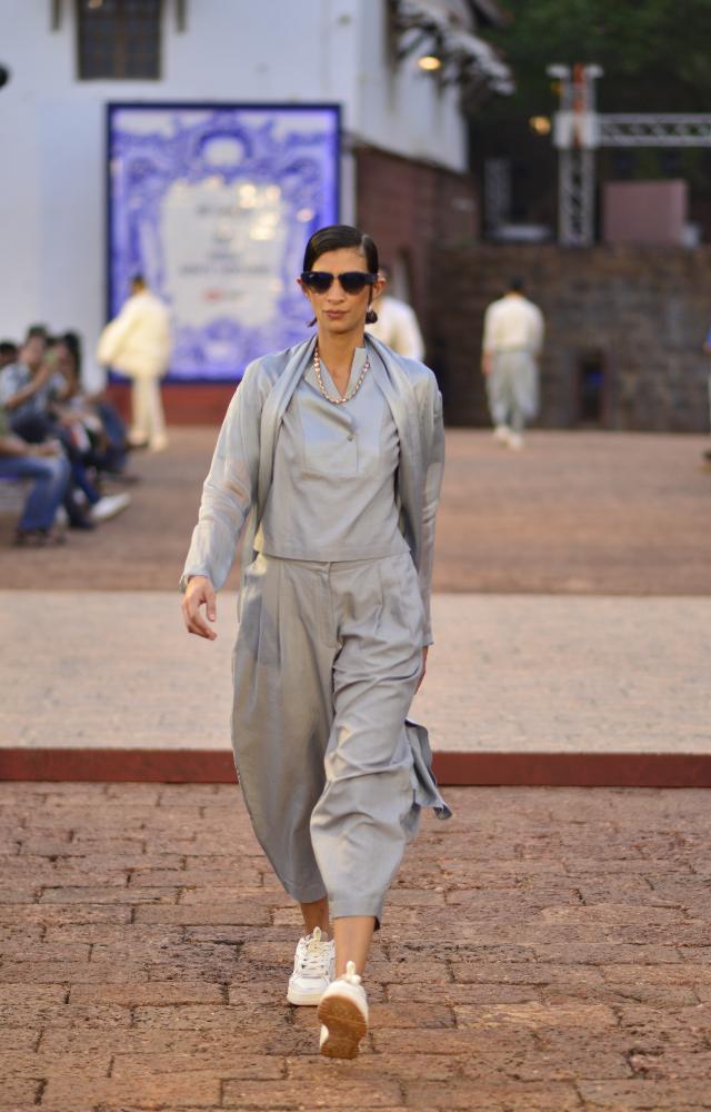 The brand stays true to its signature aesthetic, allowing each fabric to showcase its unique character