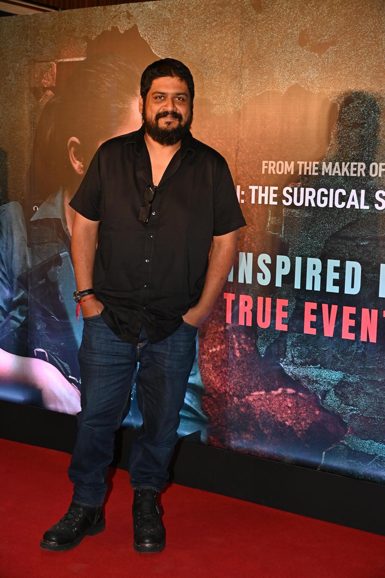 Adipurush director Om Raut was also present at the screening