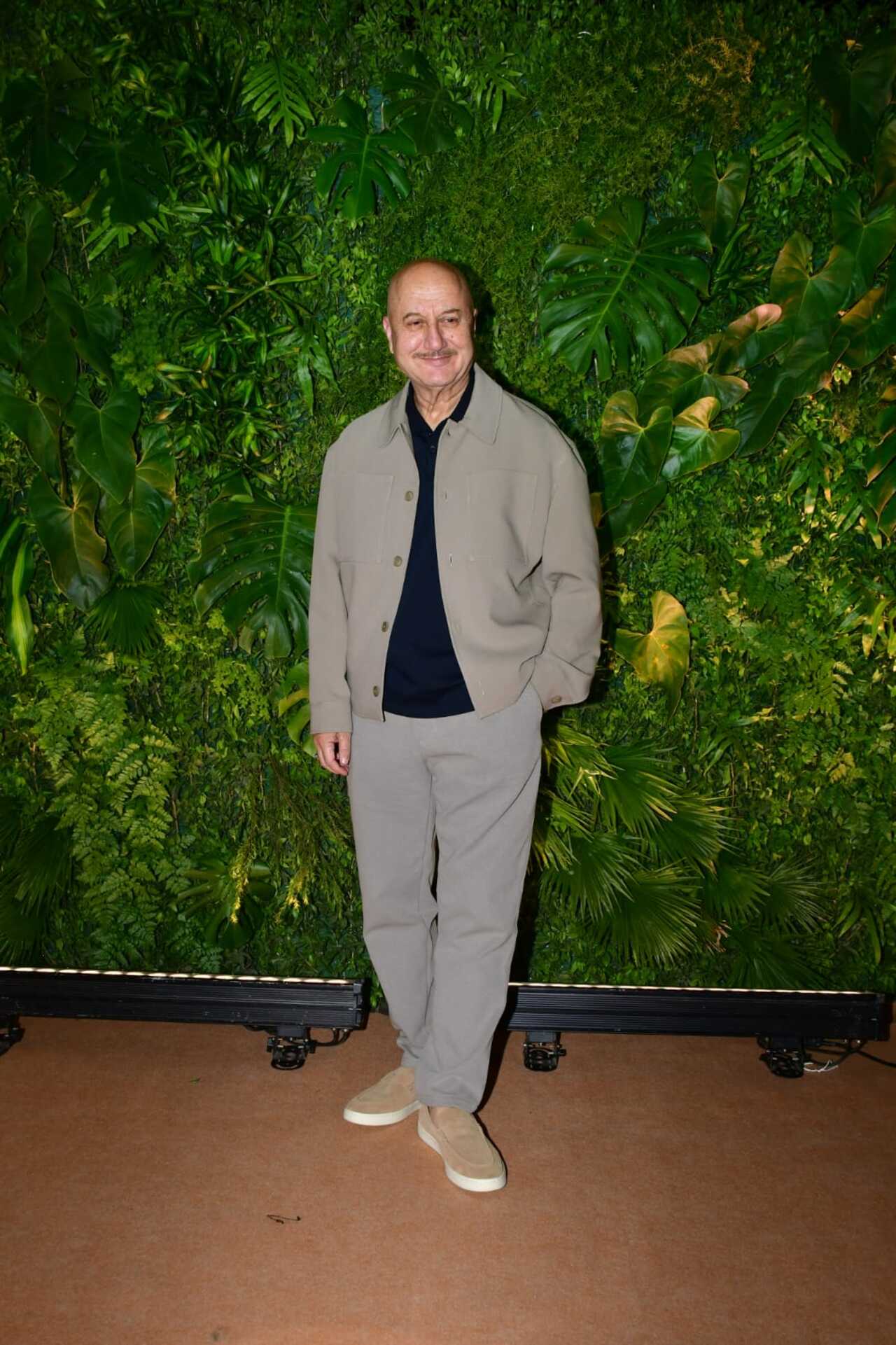 Anupam Kher looks smart in this co-ord set