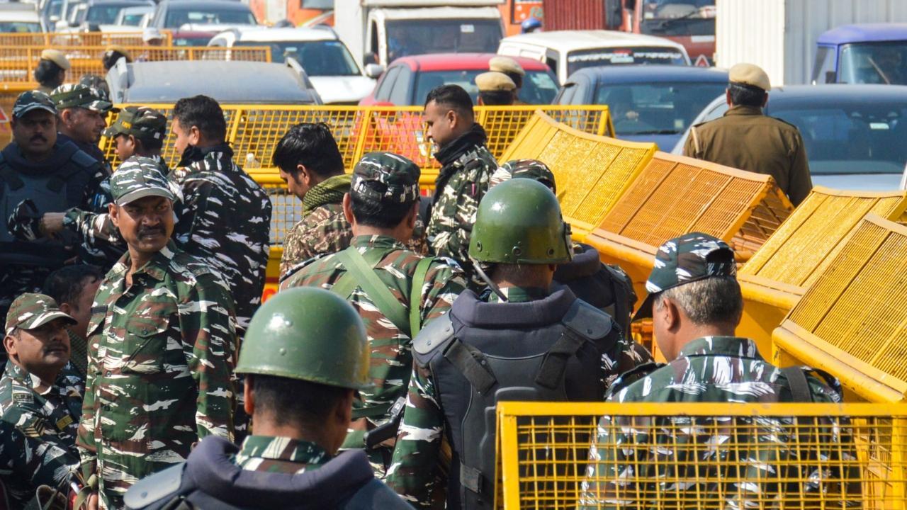 In Pics: 'Bharat Bandh' call gets support unions, security forces on high alert