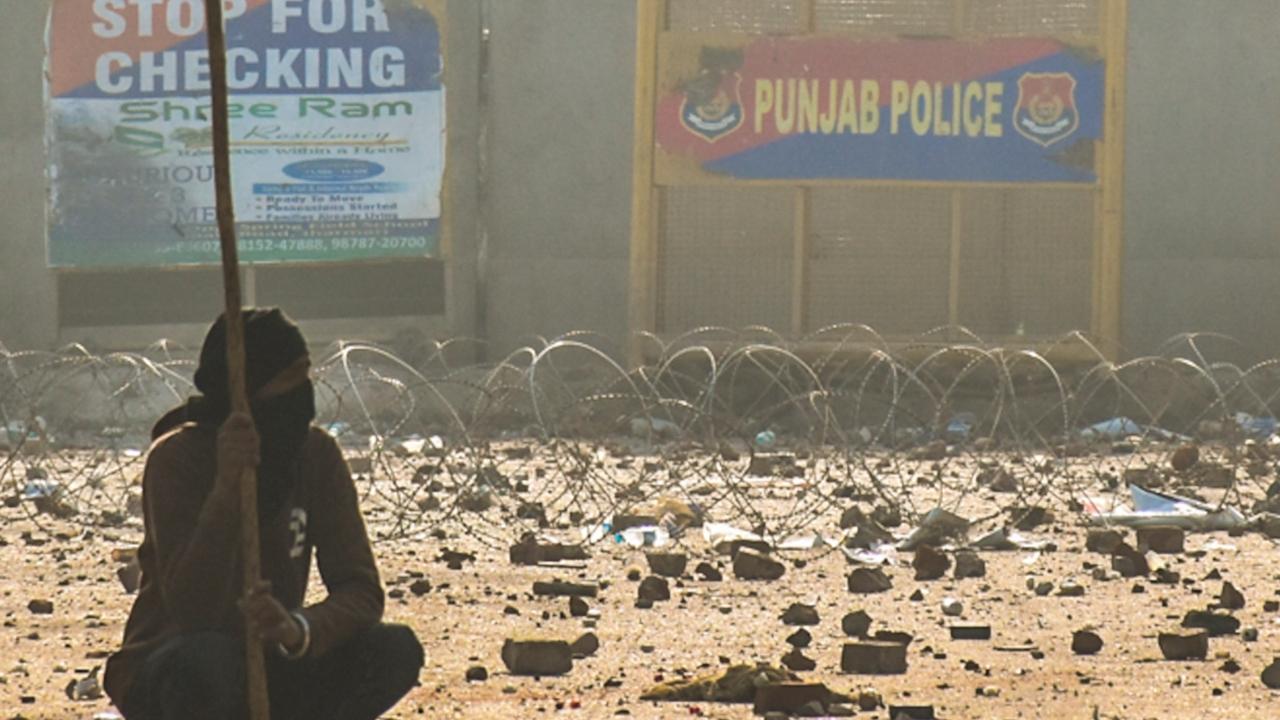 Farmers from Punjab began their 'Delhi Chalo' march on Tuesday but were stopped by security personnel at the Shambhu and Khanauri border points between Delhi and Haryana