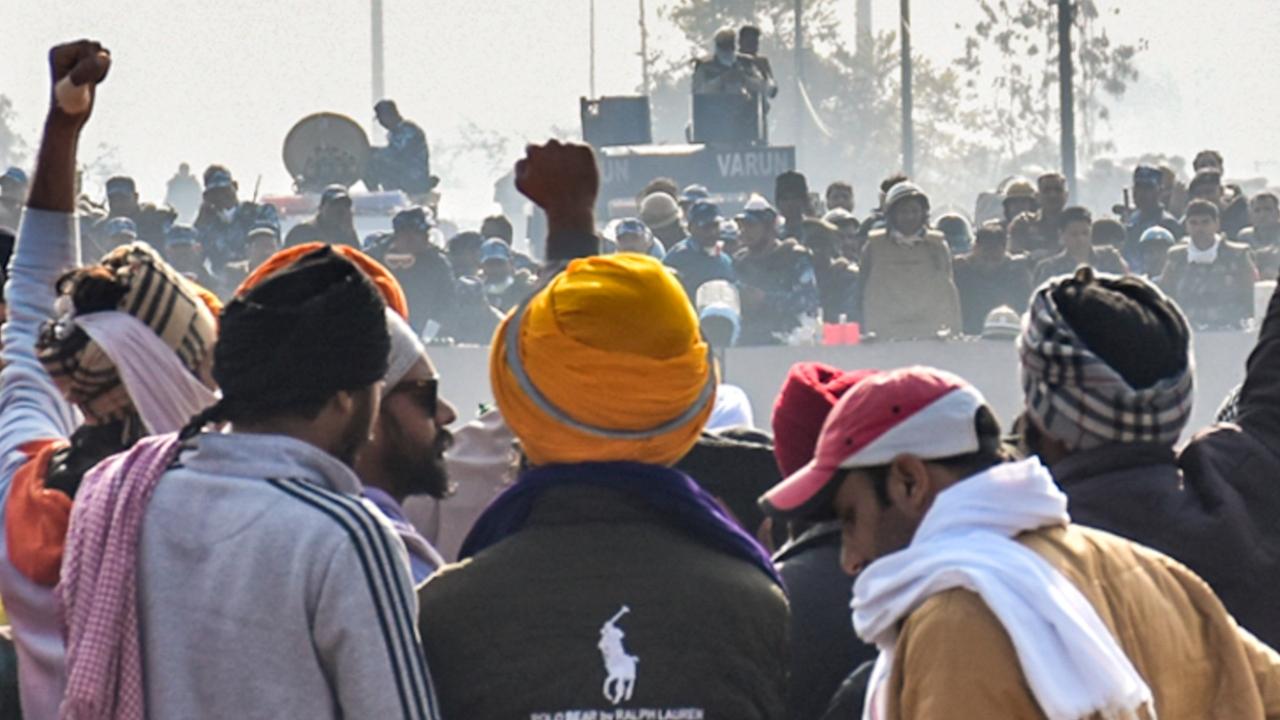 The protesting farmers have been camping at the border points. Their agitation entered the fourth day on Friday. The protest is getting support from unions from other states too