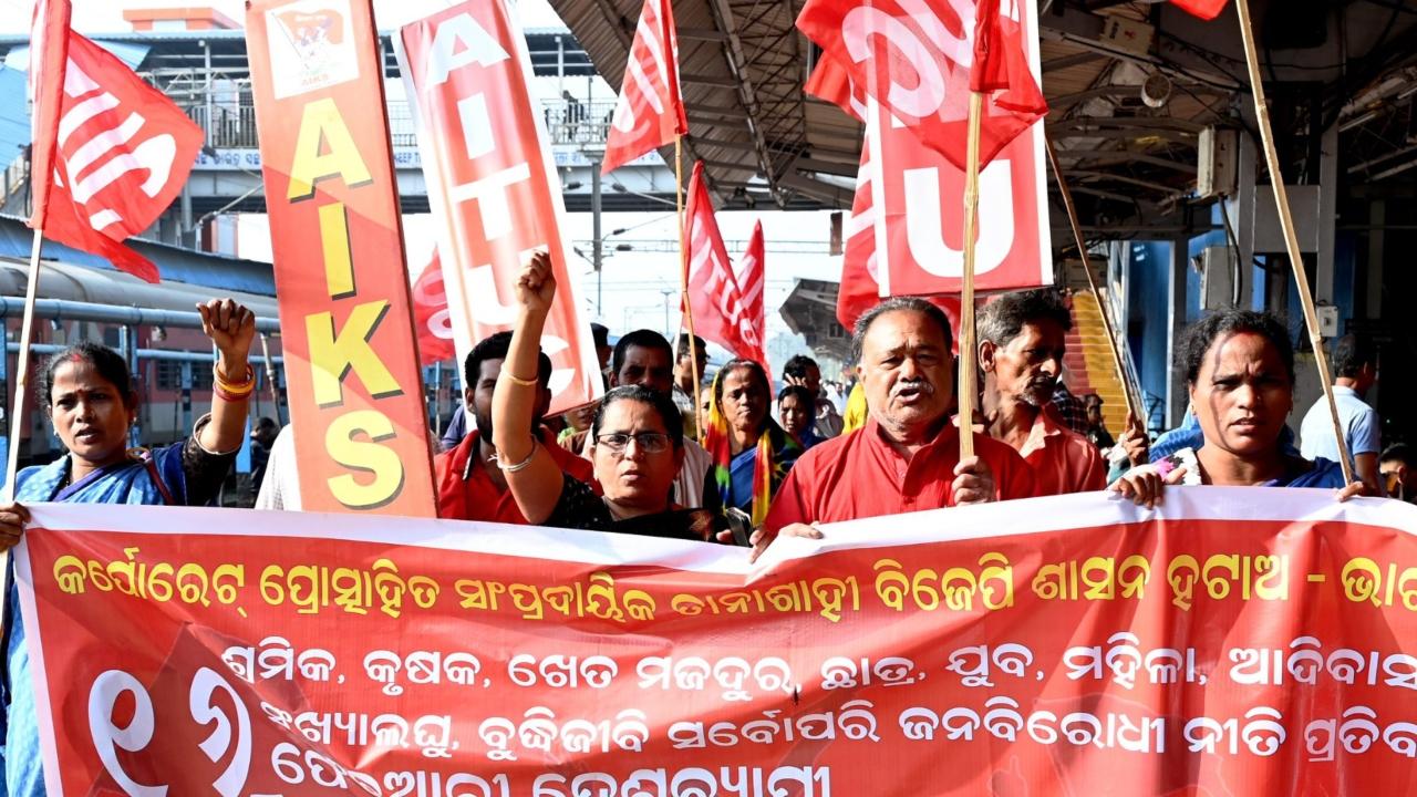 We are holding the protest for the demands, including implementation of the Swaminathan Commission report, loan waiver etc, Bhartiya Kisan Union (BKU) leader Rakesh Tikait told reporters