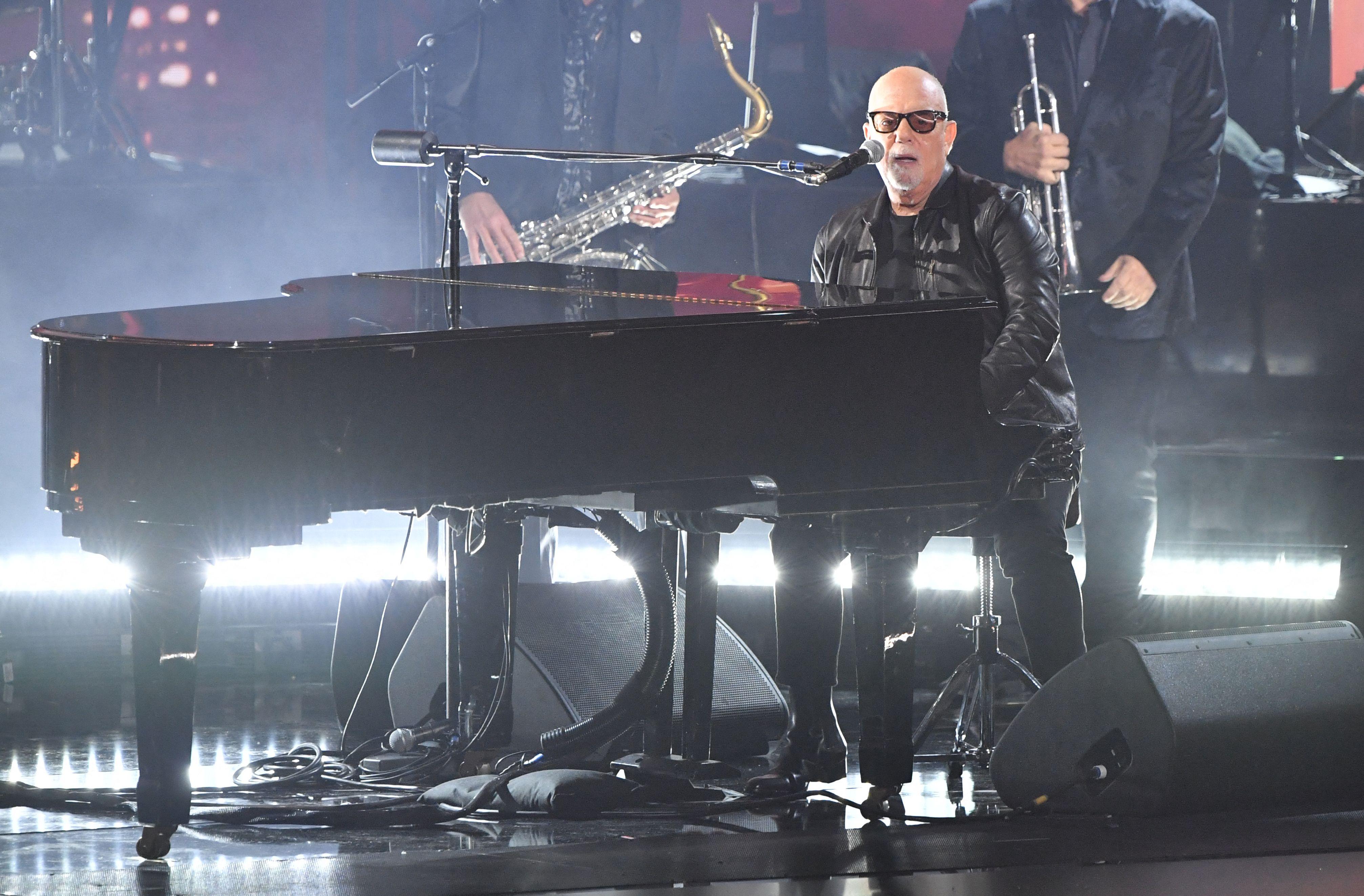 Musician Billy Joel performs onstage during the 66th Annual Grammy Awards at the Crypto.com Arena in Los Angeles on February 4.