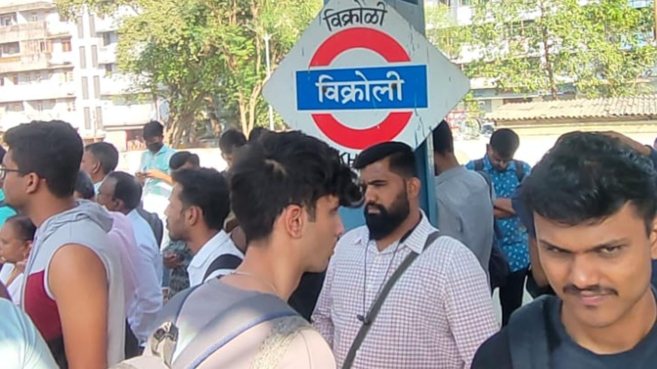 A commuter said that for long period there was no train at Vidyavihar, Vikroli and Kanjurmarg stations. They feared the recent death incident of a motorman and absence of motormen may have affected the train services more