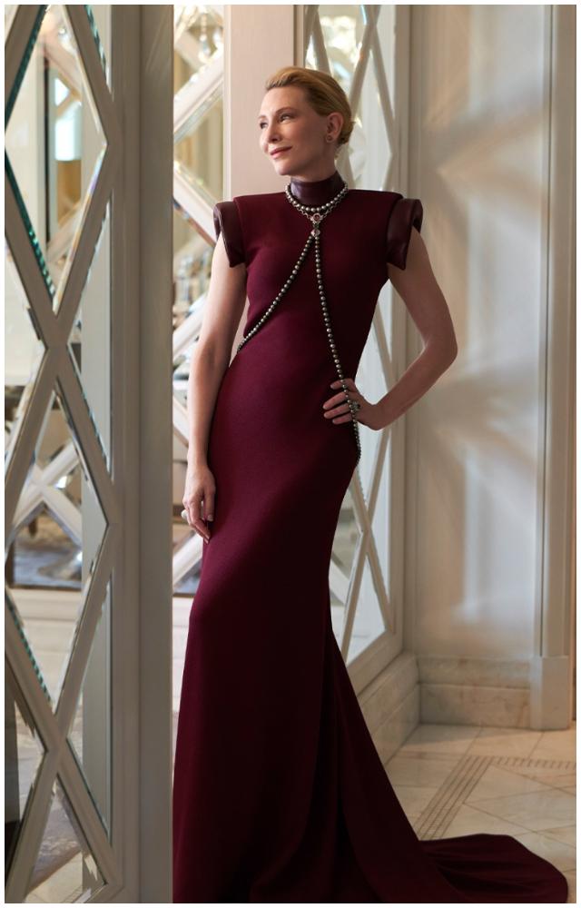 Cate Blanchett in Louis Vuitton at BAFTA 2024