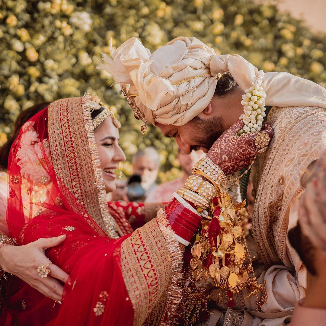 Vicky Kaushal and Katrina Kaif got married in Rajasthan on December 9 and shared some stunning and gorgeous pictures with fans from their wedding.