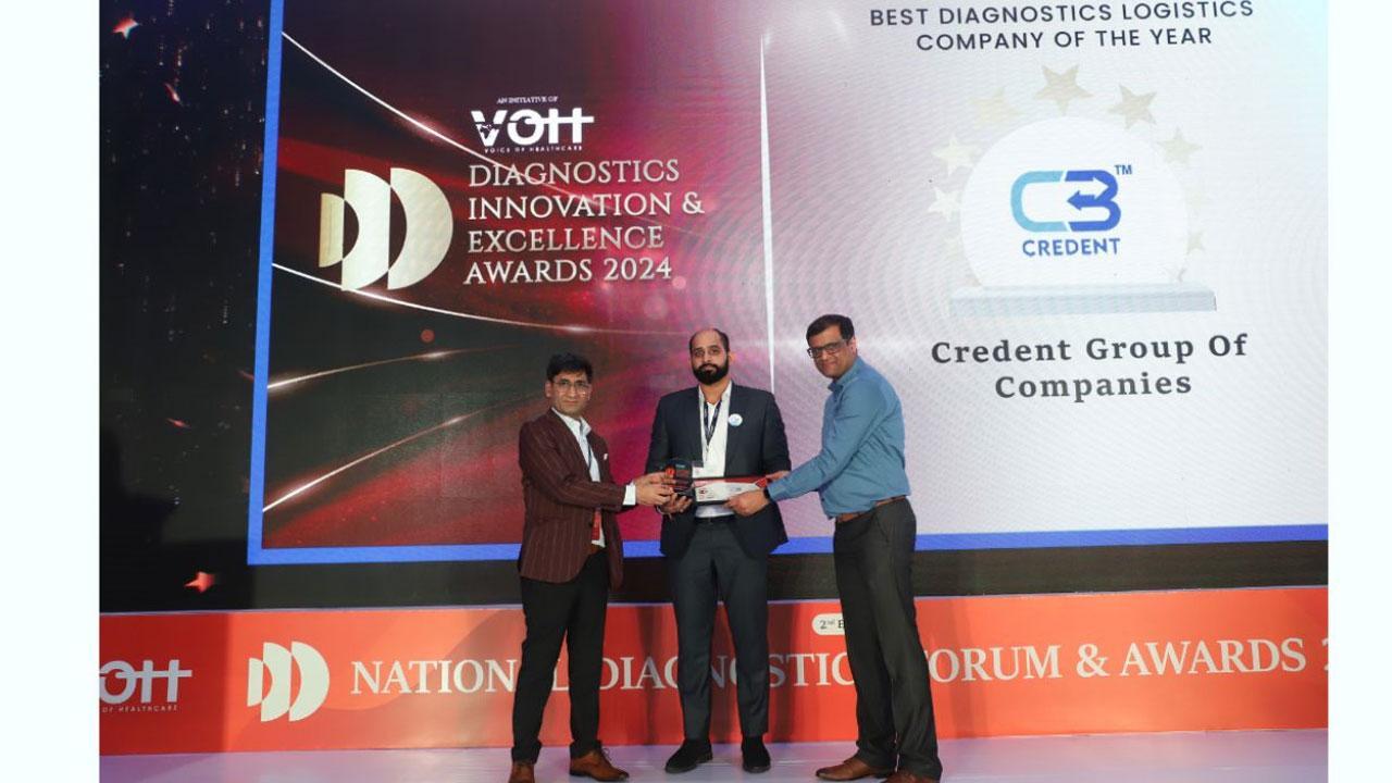 Credent Group Honored as Best Diagnostics Logistics Company of the Year 2024
