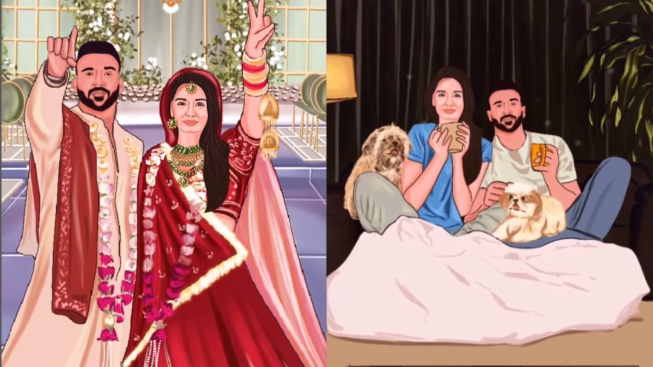 Divya and Apurva wedding: actress shares sneak peek into their love story