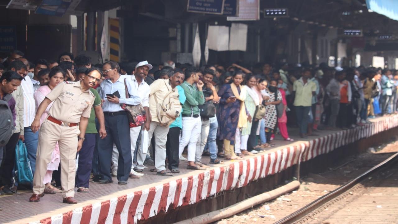 Up slow services leaving Ghatkopar from 10:41 am to 3:52 pm will be diverted to the UP fast line between Vidyavihar and Chhatrapati Shivaji Maharaj Terminus, making stops at Kurla, Sion, Matunga, Dadar, Parel, and Byculla stations.