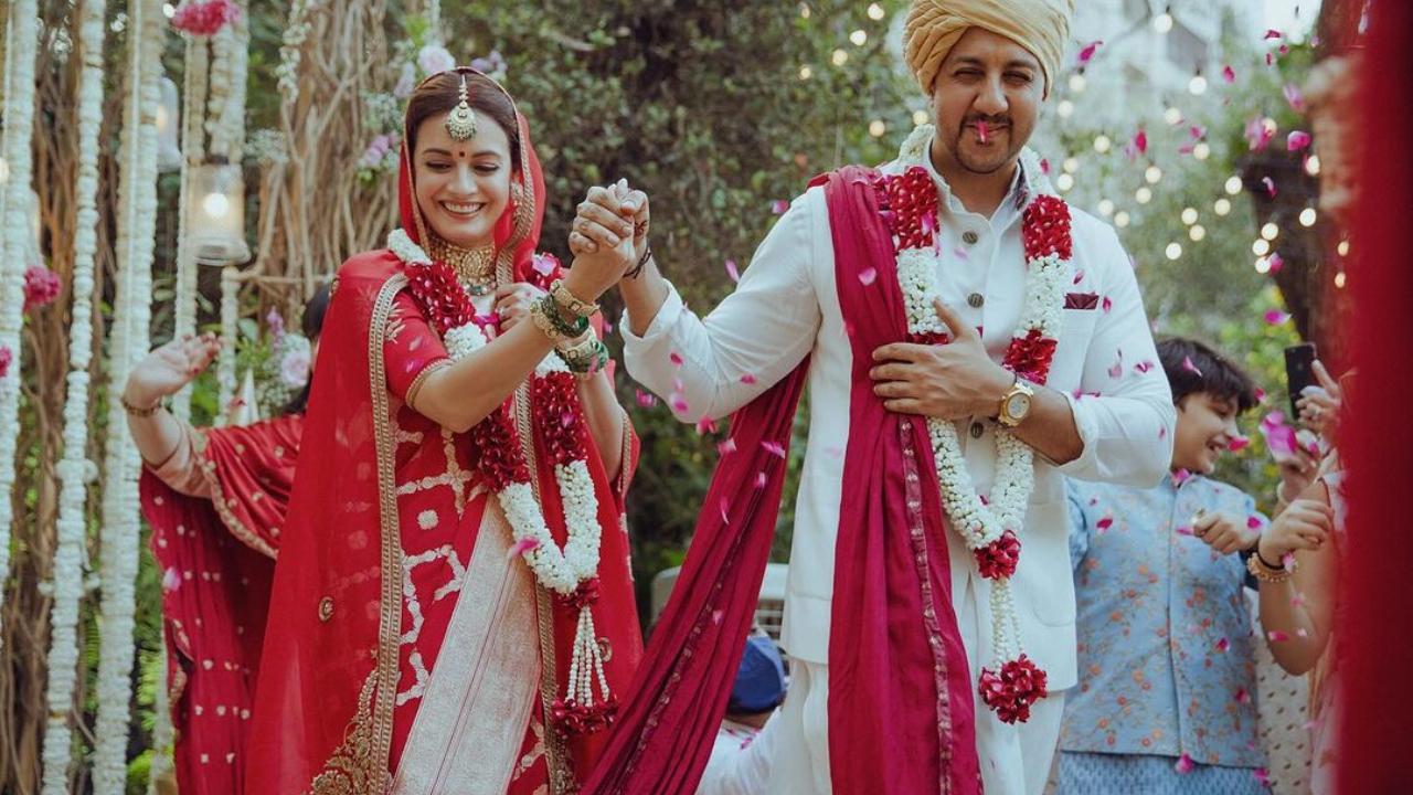 Dia Mirza shares beautiful wedding video on third marriage anniversary; posts unseen pics from ceremony