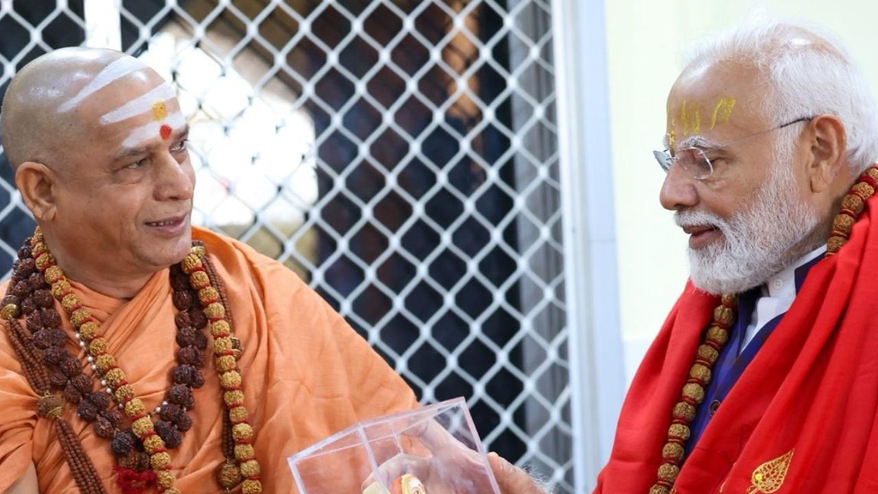Modi is on a two-day visit in Gujarat, On Sunday, he will attend programmes in Dwarka and Rajkot