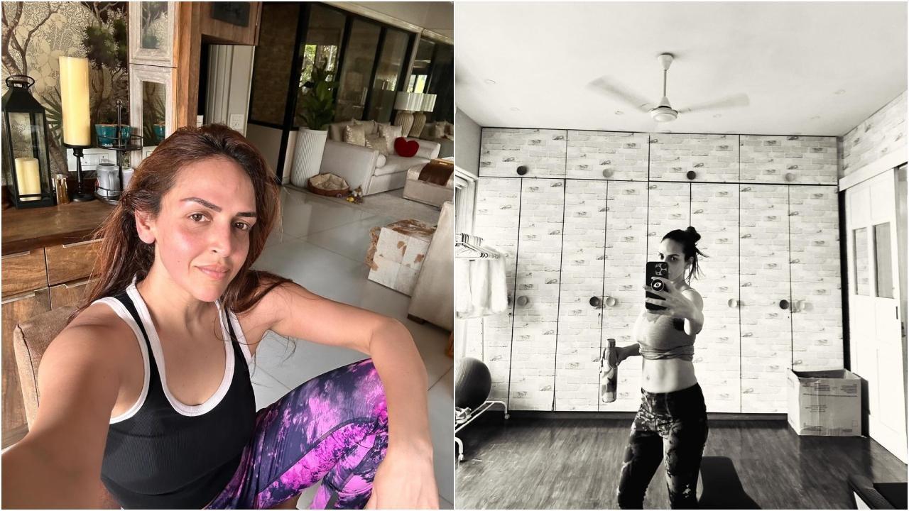 Esha Deol's latest Instagram photos are all about staying fit and looking glam