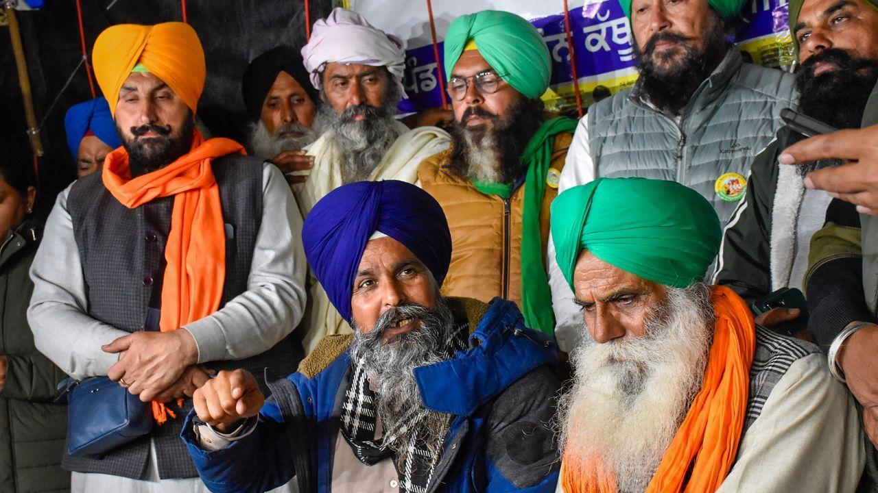 IN PHOTOS: Sarwan Singh Pandher says farmers will march to Delhi on Feb 21