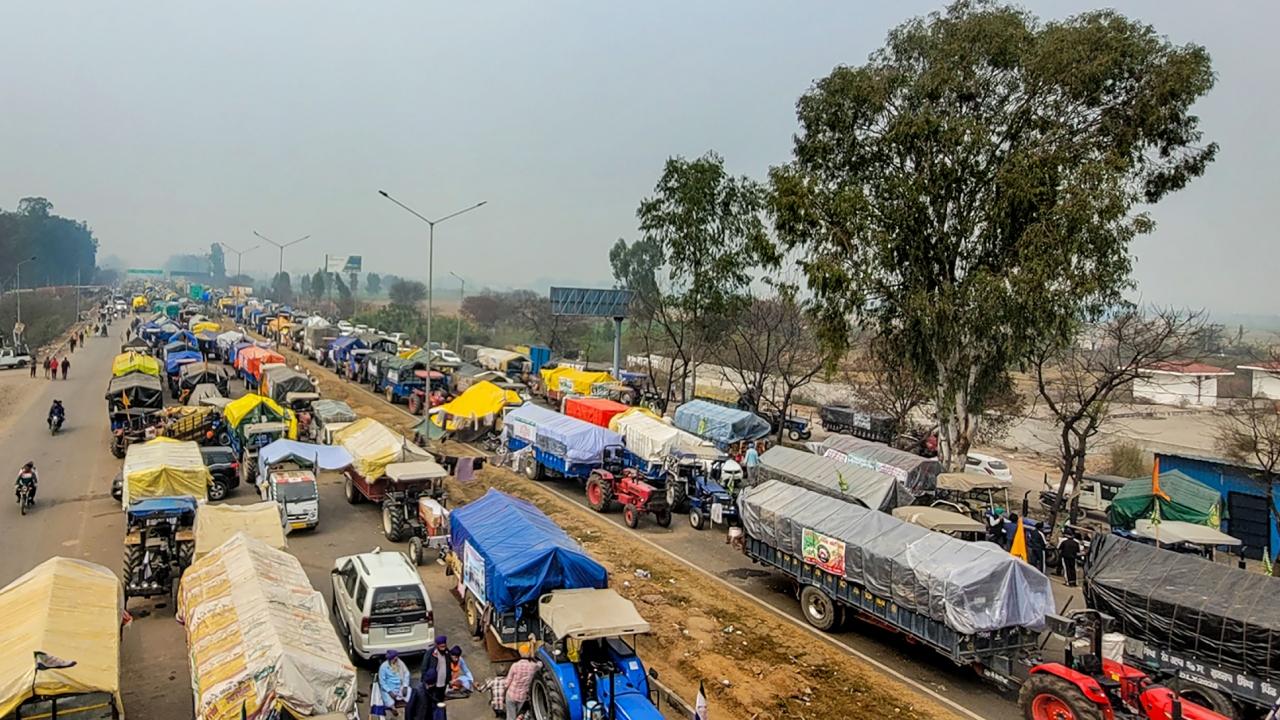 The meeting comes amid thousands of farmers staying put at the Shambhu and Khanauri points of the Punjab-Haryana border with layers of barricades and a large number of security personnel halting their march to the national capital