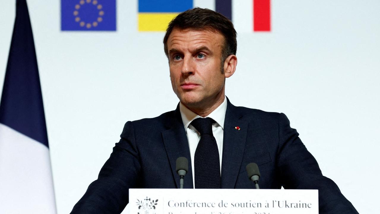 The French President said that he prefers to maintain some 'strategic ambiguity'