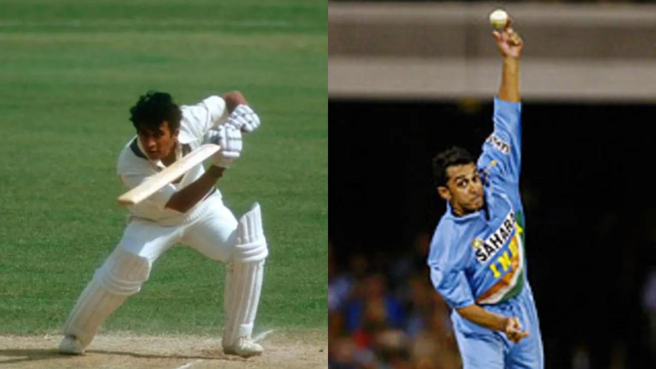 The Gavaskars
One of India's finest batsmen Sunil Gavaskar to ever play the sport also has his son featured in Indian jersey. Rohan Gavaskar has played for India in 11 One-Day International matches and has scored 151 runs. He also has one half-century registered to his name