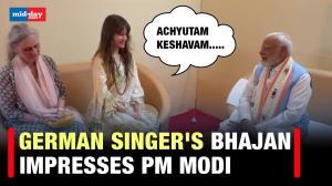 German Singer's Krishna Bhajan 