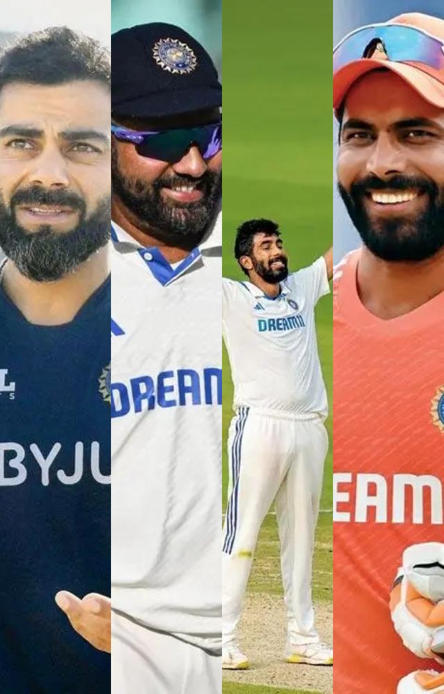 The Grade A + list include the likes of Virat Kohli, Rohit Sharma, Jasprit Bumrah and Ravindra Jadeja