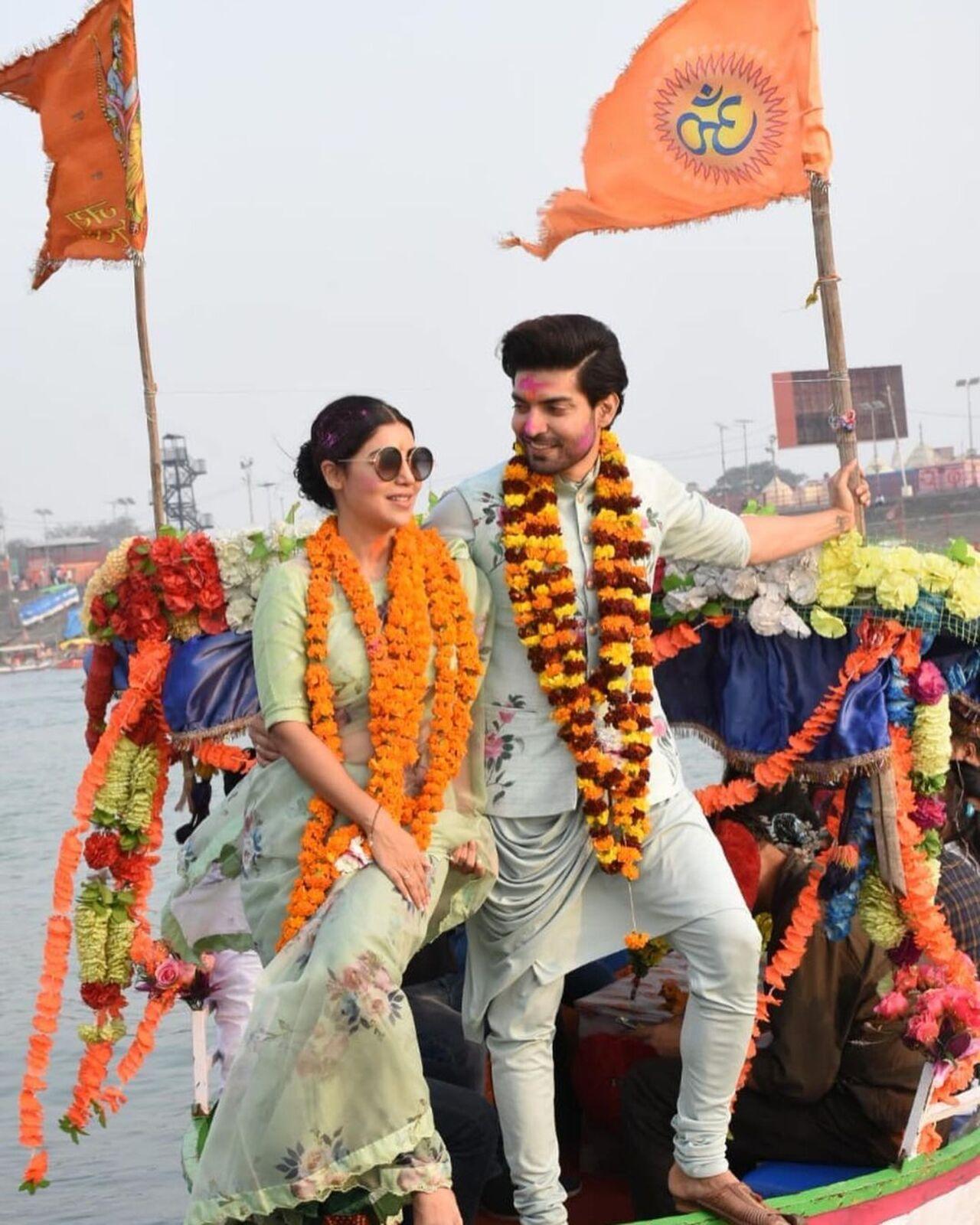 Gurmeet Choudhary and Debina Bonnerjee met during the shoot of their TV show Ramayan where they played the role Lord Ram and Sita respectively