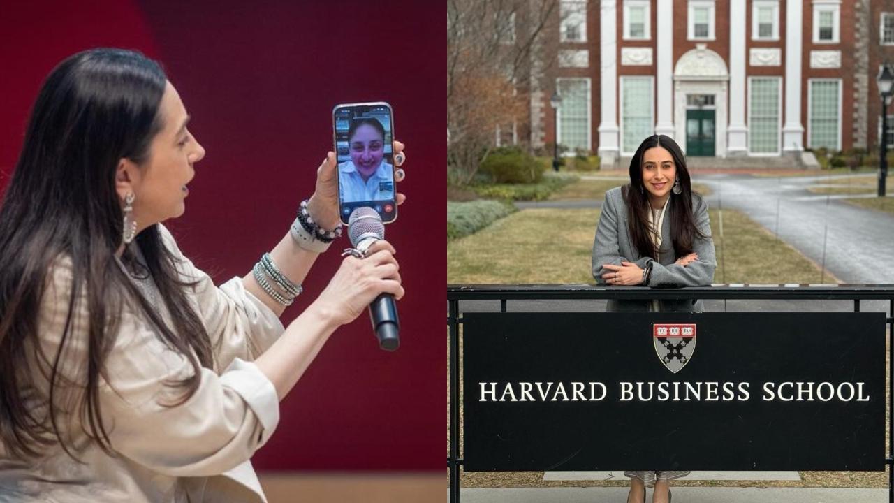 Karisma Kapoor turns speaker at Harvard Business School