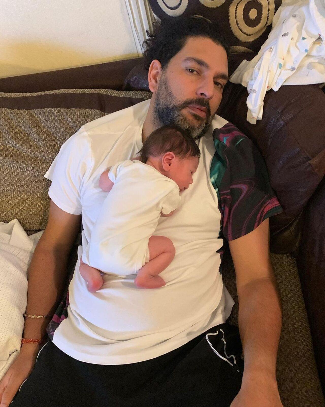 In an earlier interview, Hazel had described Yuvraj as an amazing and hands-on father