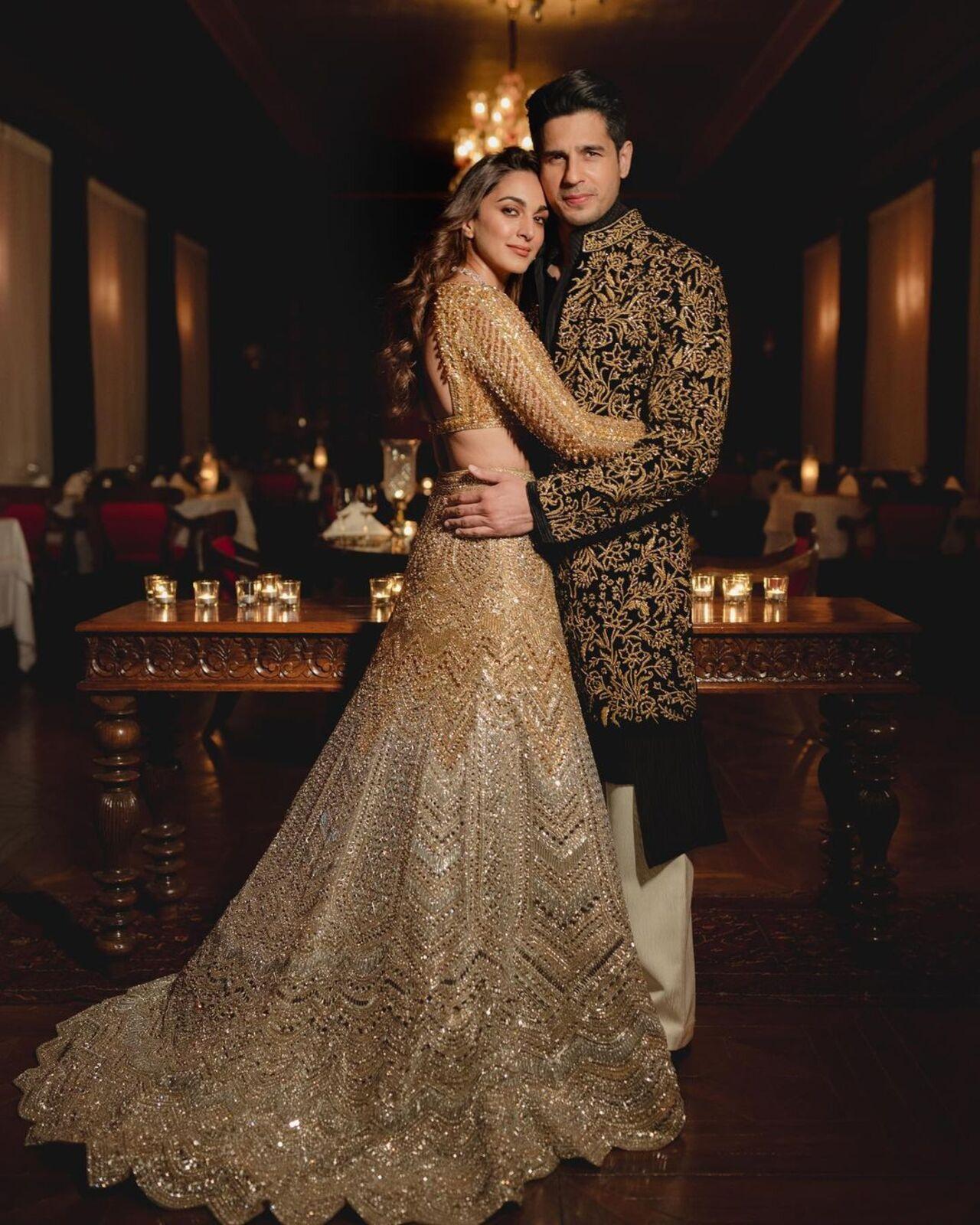 Kiara and Sidharth Malhotra exude royalty in this pic from their wedding festivities