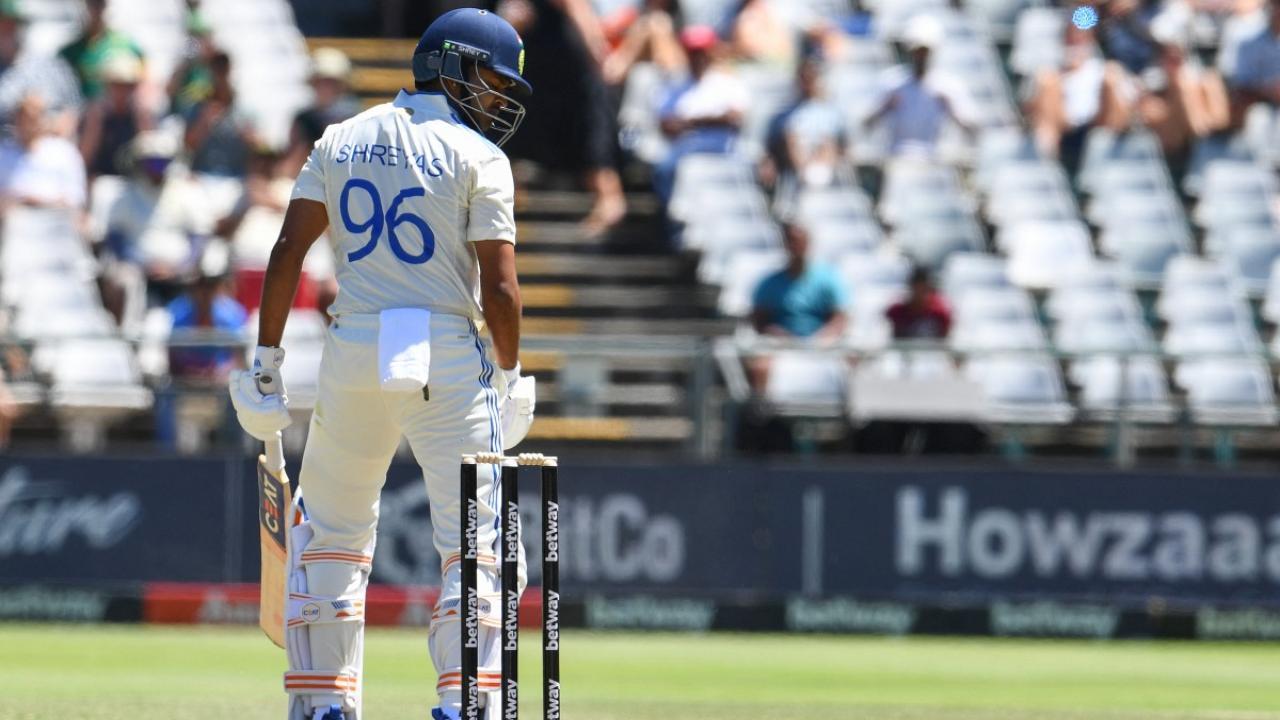 Iyer may not be picked for last three Tests over stiffness in back and groin