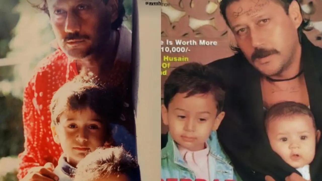 Jackie Shroff birthday 2024: Tiger and Krishna took to social media to share childhood pictures with their father. Read more