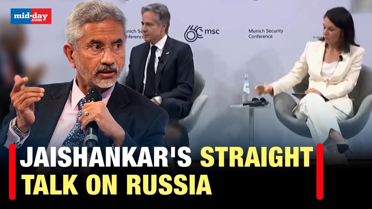 Munich Security Conference: S Jaishankar defends India's ties with Russia 