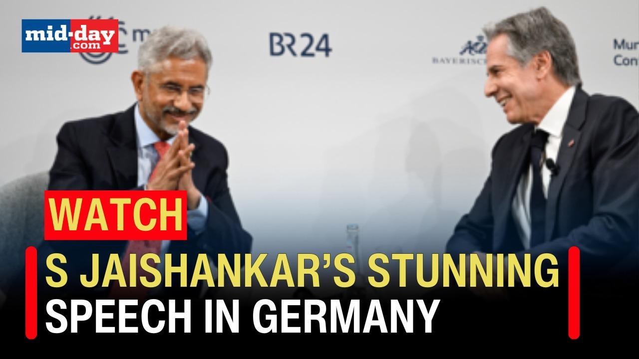 Munich Security Conference: Watch EAM S Jaishankar’s stunning speech in Germany
