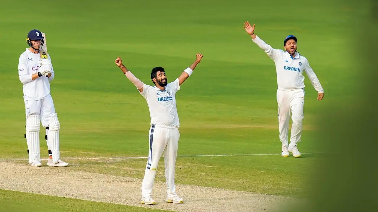Jasprit Bumrah
India's lead pacer Jasprit Bumrah joined the list during the second test match against England in 2024. So far, the fast bowler has played just 34 test matches and has registered 153 wickets to his name