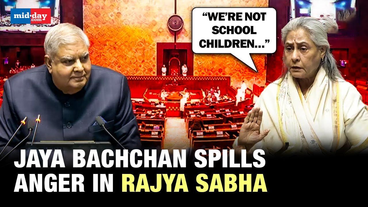 Jaya Bachchan loses cool in Rajya Sabha