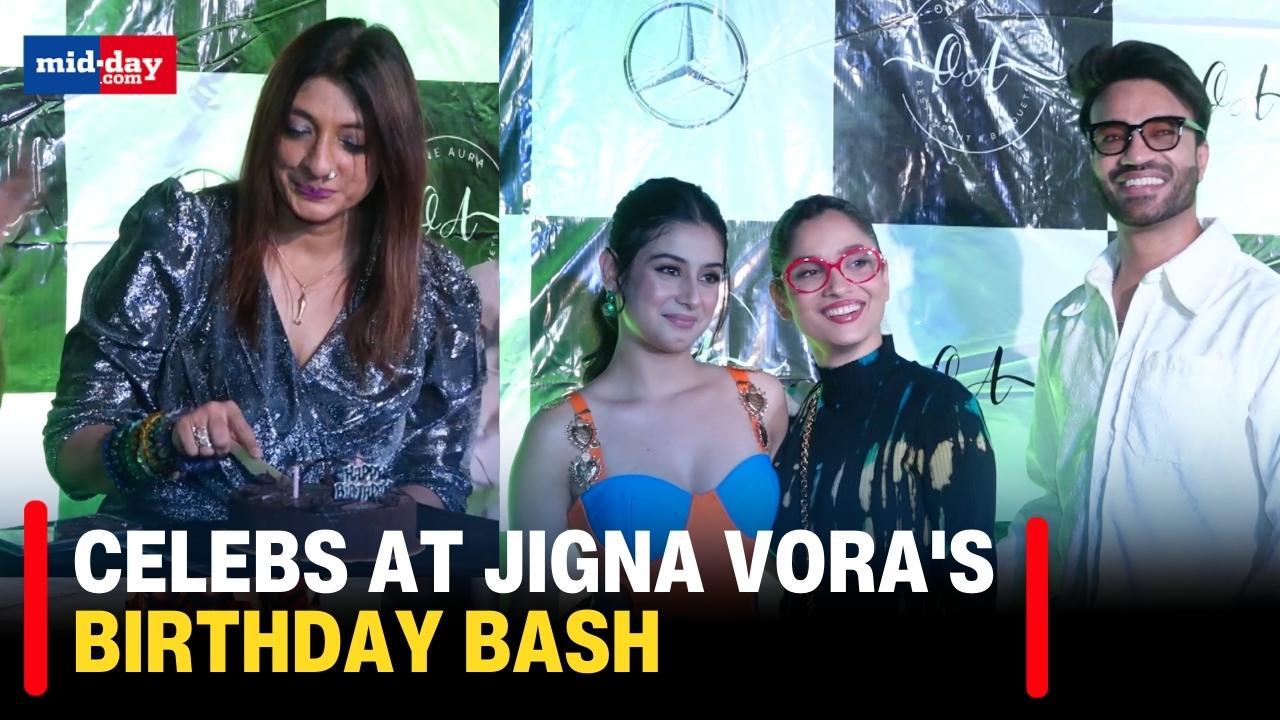 Jigna Vora Birthday: Actress celebrates birthday with her Bigg Boss fam Ankita,