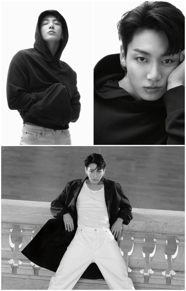 BTS Jungkook`s cool looks in new Calvin Klein ad